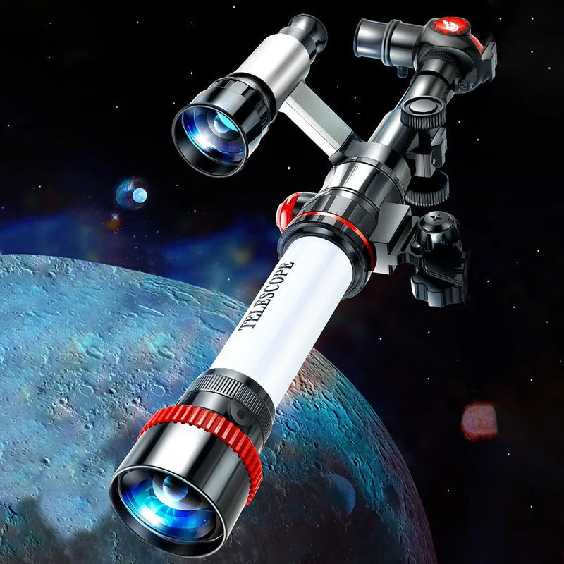 HD Astronomical Telescope with High Magnification for Stargazing