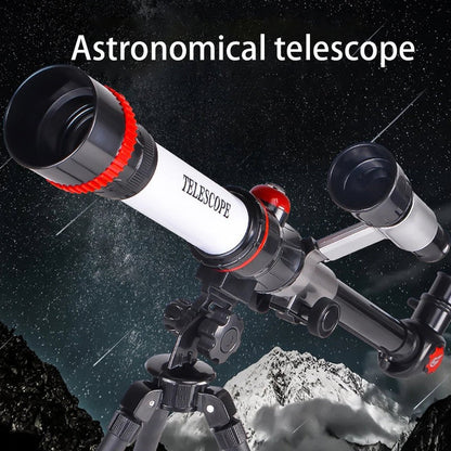 HD Astronomical Telescope with High Magnification for Stargazing