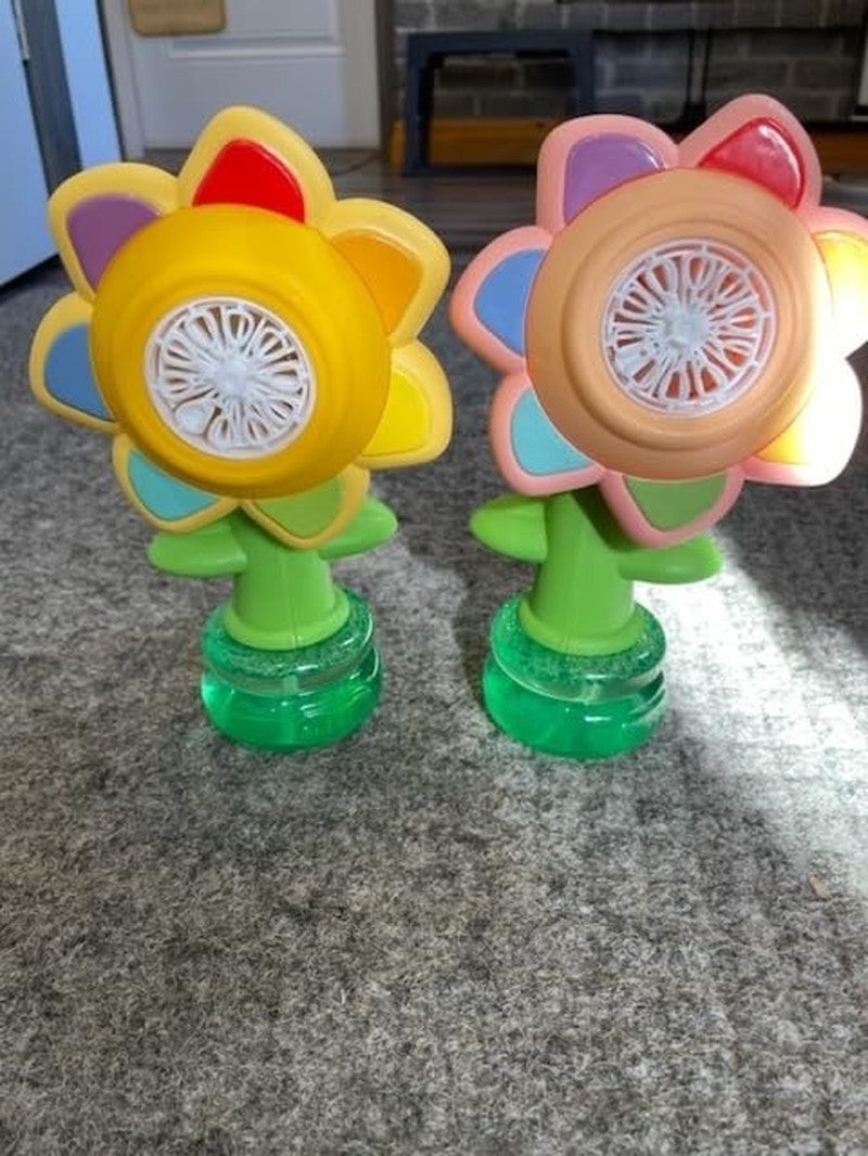 Head Shaking Bubble Flower Kids Toy – Interactive Fun Bubble Blower for Children