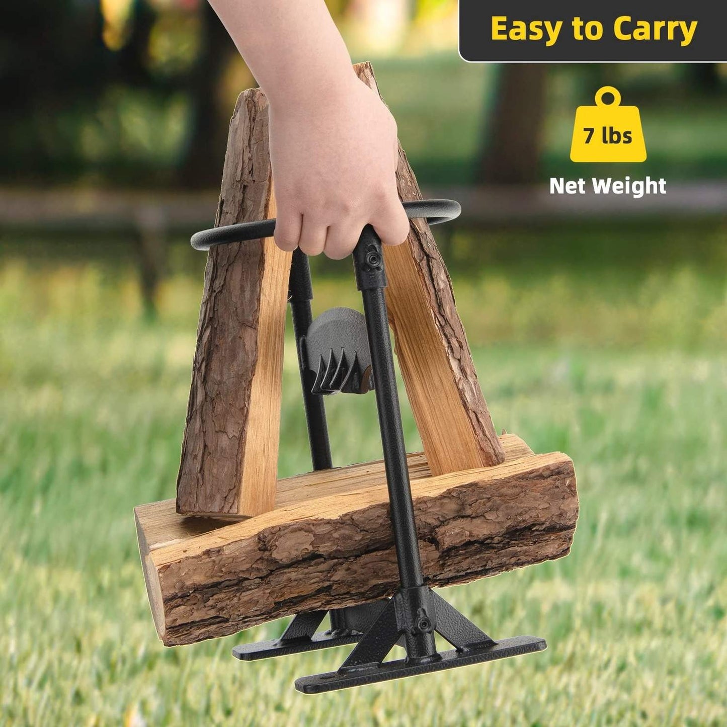 Heavy Duty Chopper Wood Splitting Tool Safe Manual Wood Splitter