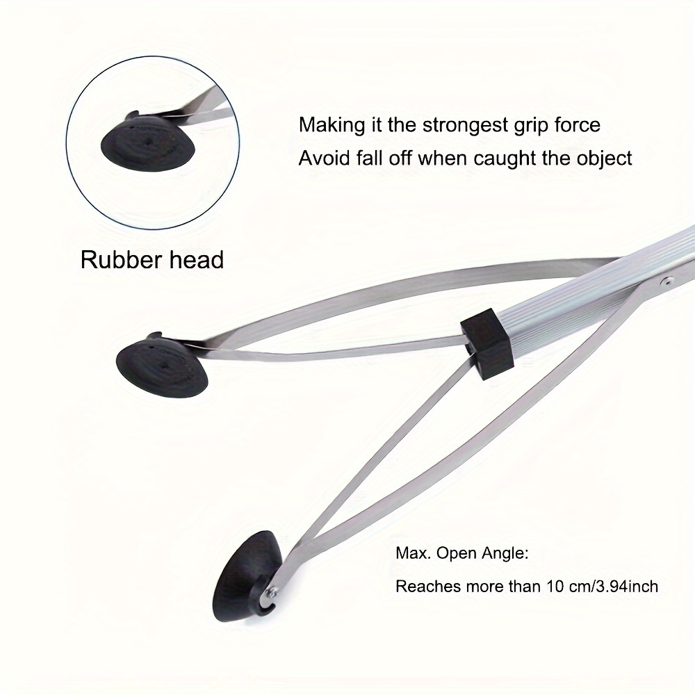 Heavy-Duty Grabber Stick Tool – Portable, Rotatable, Lightweight Design for Hard-to-Reach Areas