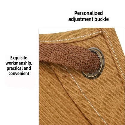 Heavy Duty Work Apron – Waterproof Canvas with Tool Pockets, Anti-wrinkle, Adjustable Straps