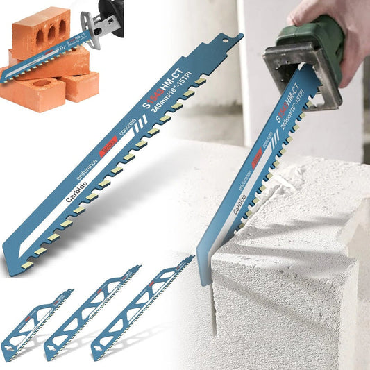 Heavy-Duty Reciprocating Saw Blade for Brick, Concrete, and Masonry
