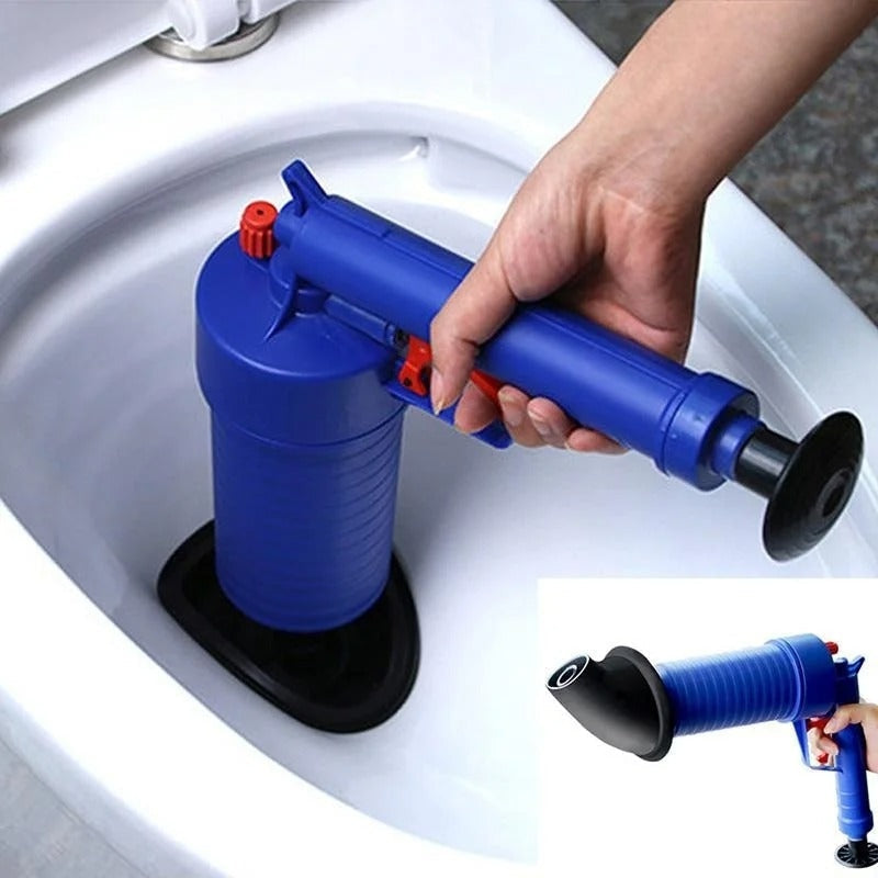High Pressure Air Drain Blaster for Clogged Pipes & Toilets