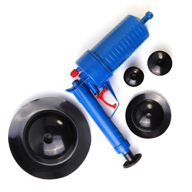High Pressure Air Drain Blaster for Clogged Pipes & Toilets