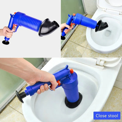 High Pressure Air Drain Blaster for Clogged Pipes & Toilets