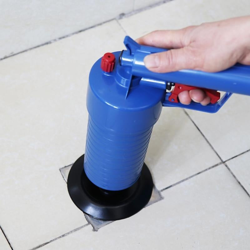 High Pressure Air Drain Blaster for Clogged Pipes & Toilets