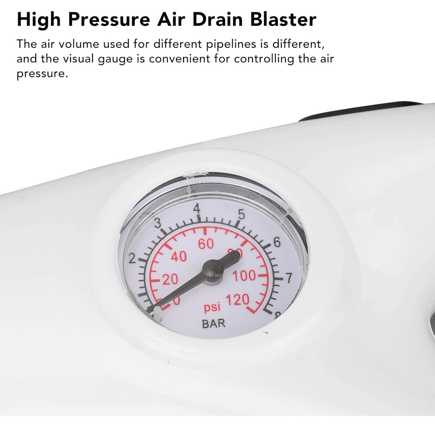 High-Pressure Toilet Plunger Air Drain Cleaner Quickly Unclogs Toilet Sink Bathroom Pipe