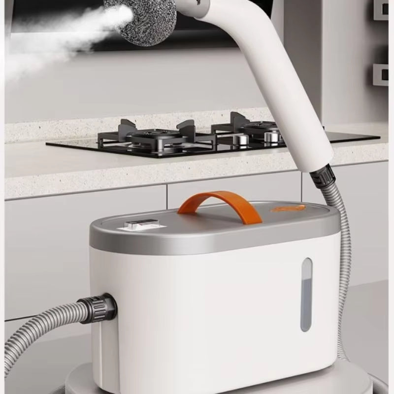 High-Temperature Pressurized Steam Cleaner with 8 Multifunctional Nozzles