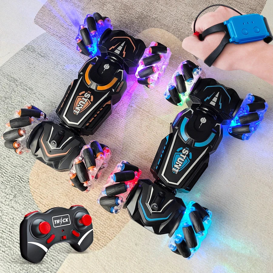 High-performance Remote Control Stunt Car with 4WD System, 360° Spins, Drift Stunts, Safe For Ages 6+