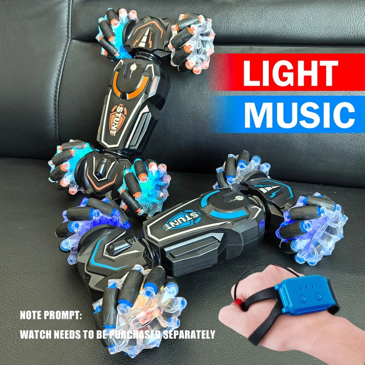 High-performance Remote Control Stunt Car with 4WD System, 360° Spins, Drift Stunts, Safe For Ages 6+