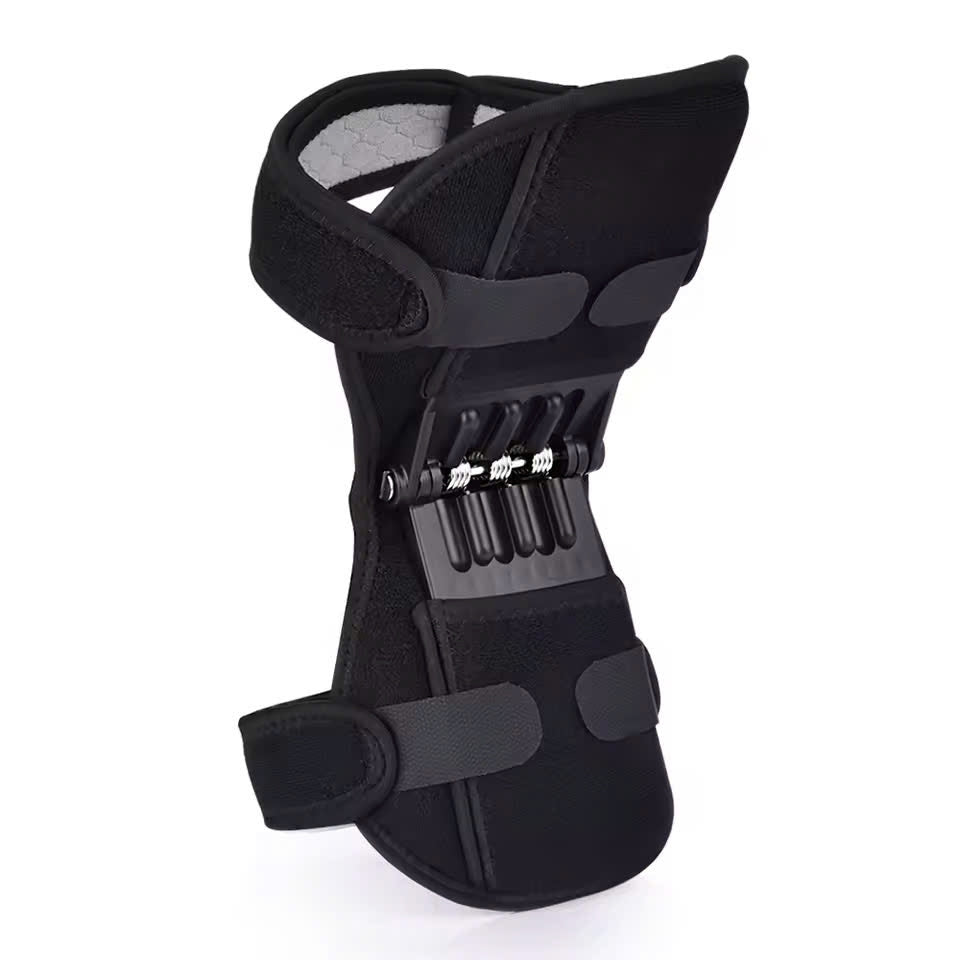 Hinged Joint Support Knee Bandage – Bionic Knee Sleeve with Spring Support, Breathable, Easy to Wear and Remove