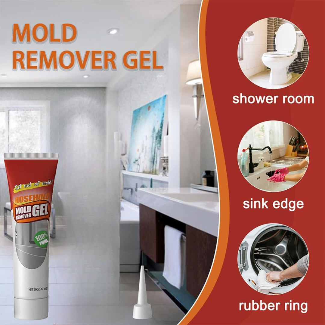 Household Mold Removal Gel – Eco-Friendly, Suitable for Bathrooms, Washing Machines, and Refrigerator Seals