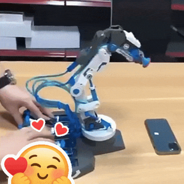 Hydraulic Robot Arm With Manual Control, Flexible Movement, DIY Science Experiment Toy For Ages 6+