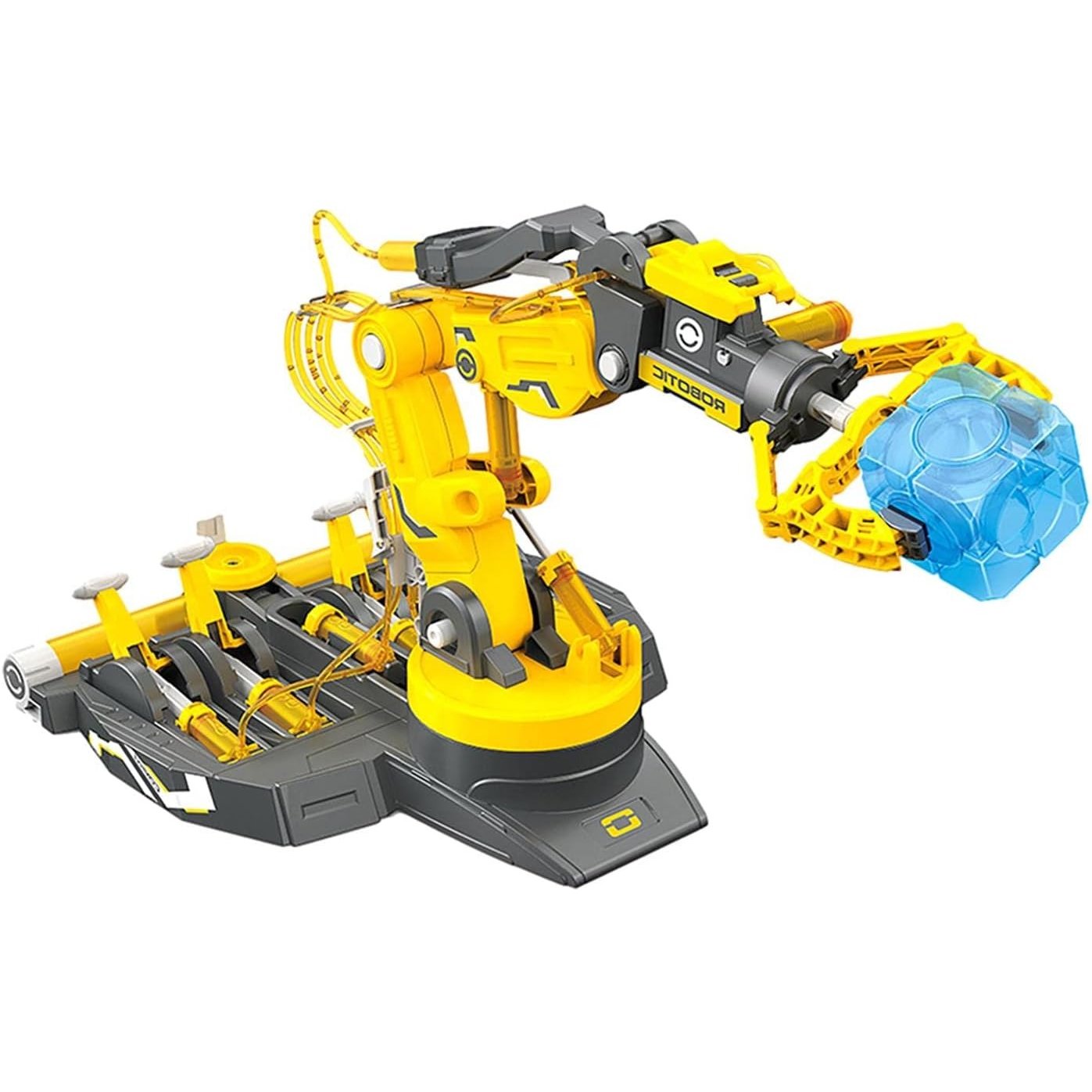 Hydraulic Robot Arm With Manual Control, Flexible Movement, DIY Science Experiment Toy For Ages 6+