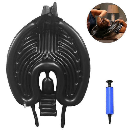 Inflatable Portable PVC Shampoo Basin for Home Medical Care
