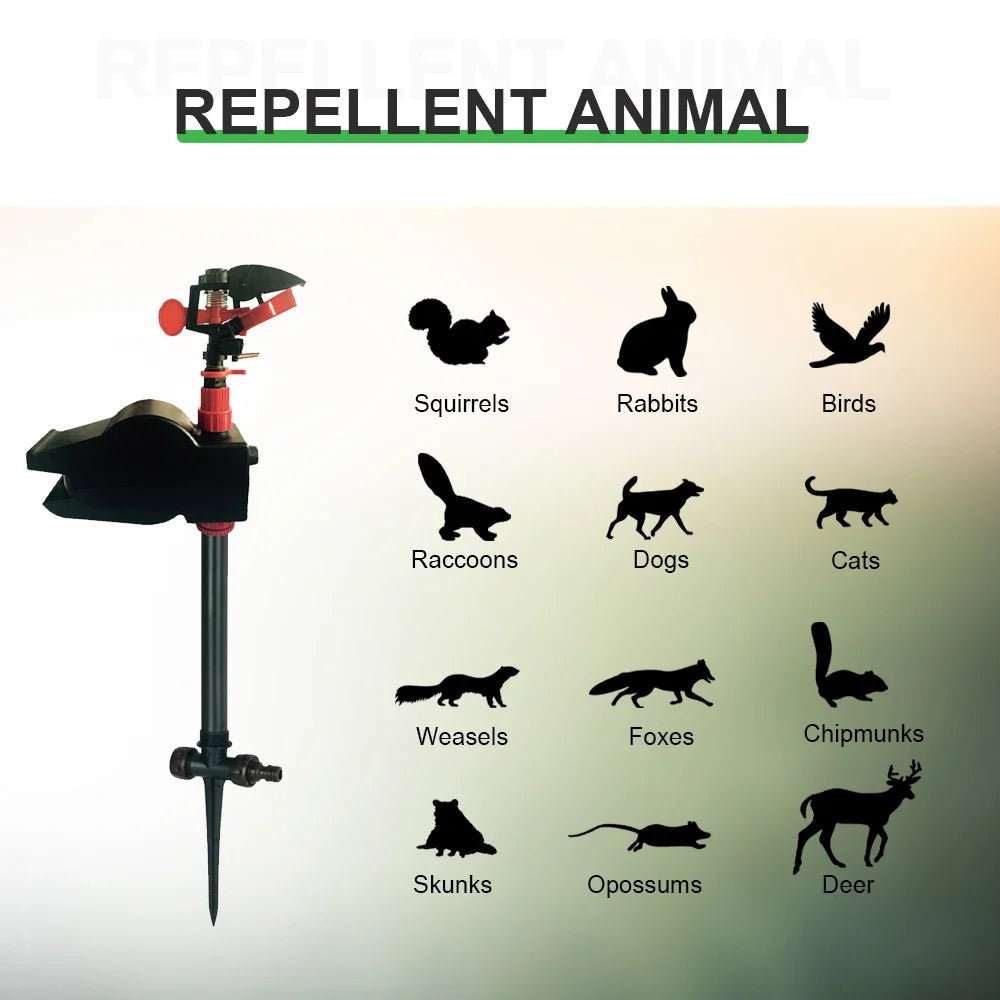 Infrared Animal Scarecrow Water Spray Repellent