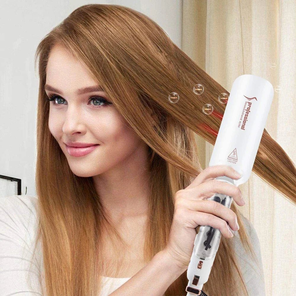 Infrared Steam Hair Straightener with Dual Voltage