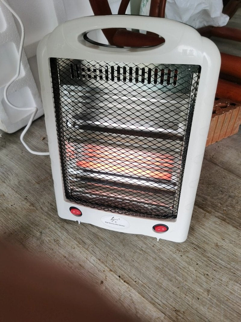 Infrared Quartz Space Heater – 300W, 600W Portable Electric Radiant Halogen Heater with Safe Materials