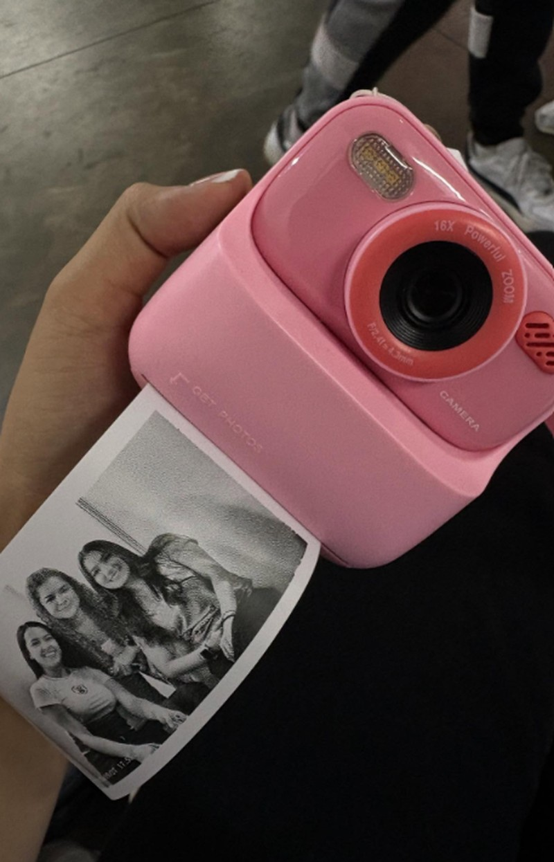 Instant Print Kids Digital Camera with 1080P HD Dual Lenses and 32GB SD Card