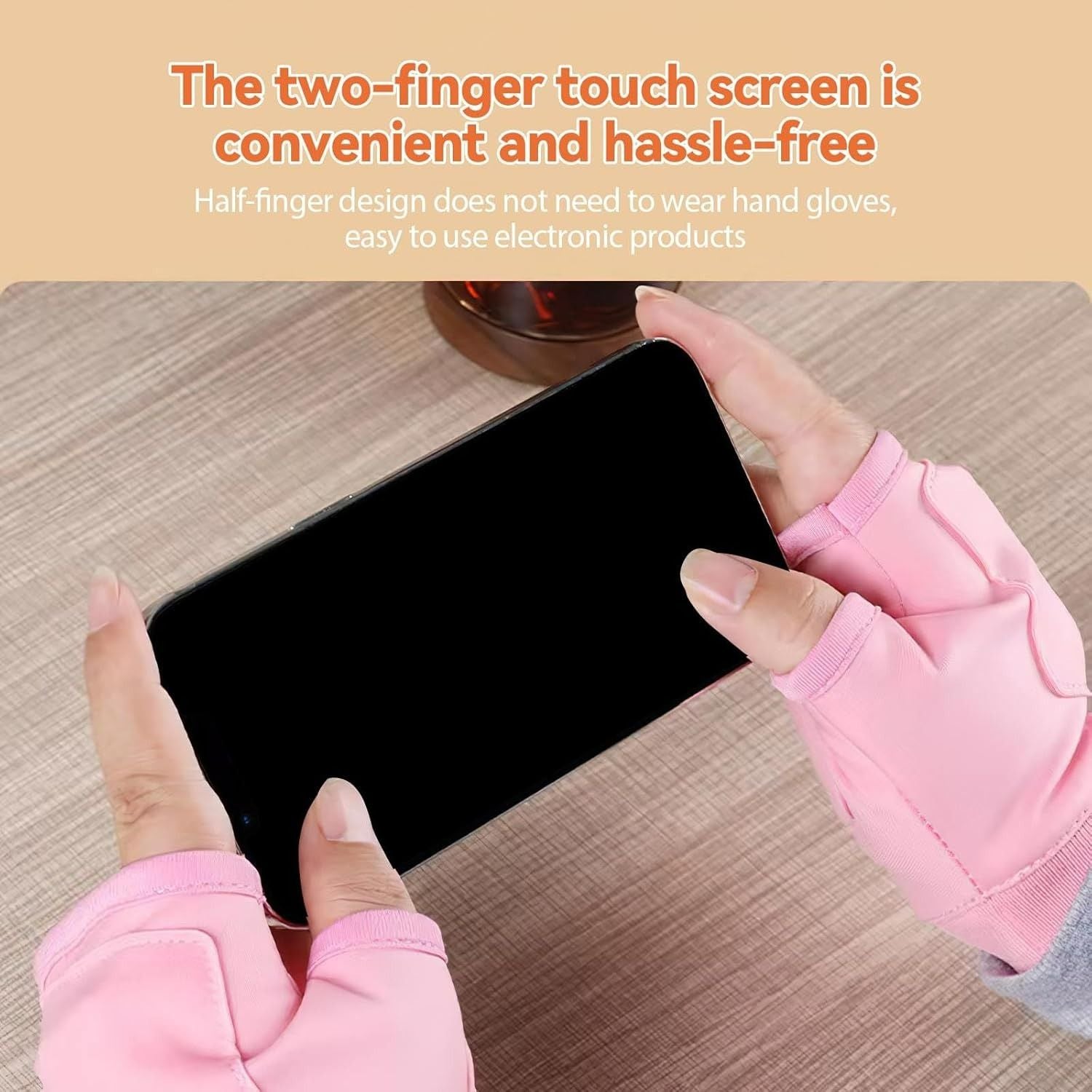 Intelligent Heated Gloves with Smart Temperature Control, LCD Real-Time Display, USB Rechargeable