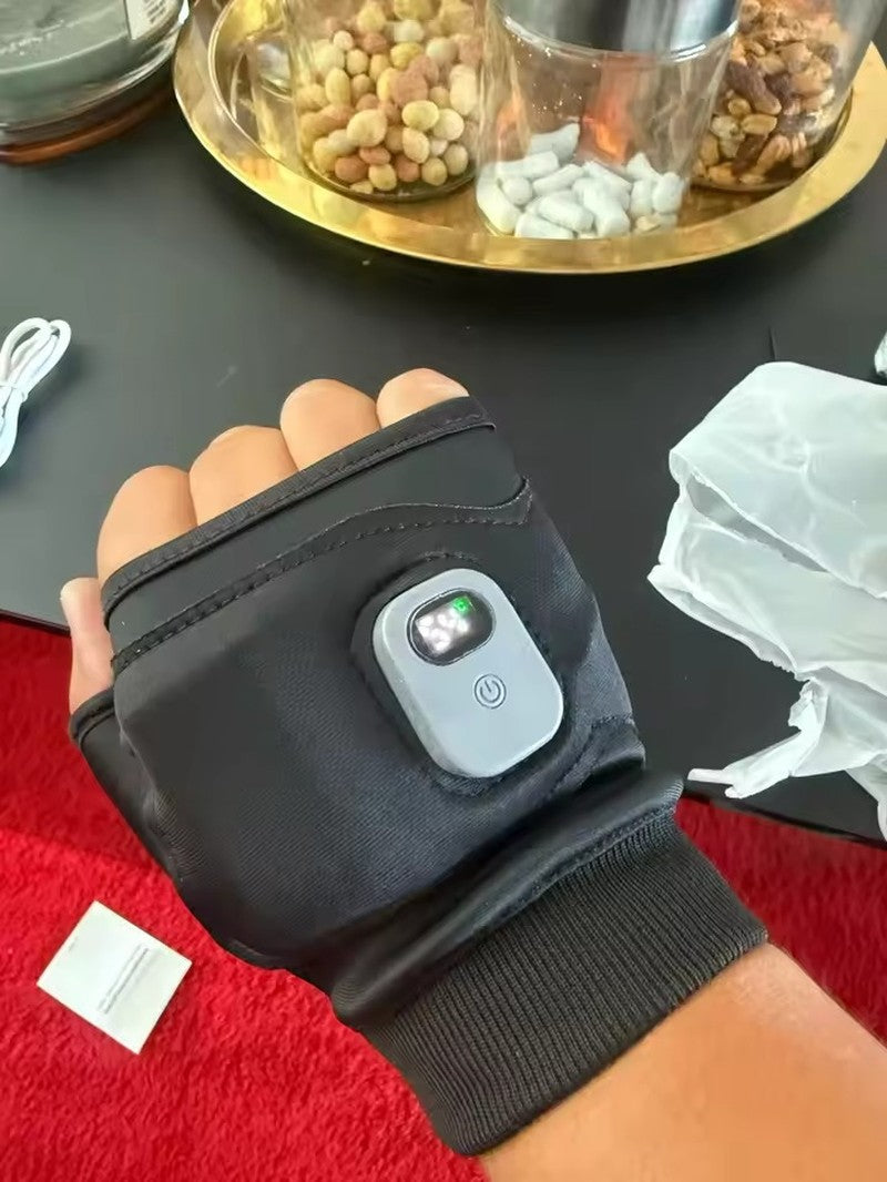 Intelligent Heated Gloves with Smart Temperature Control, LCD Real-Time Display, USB Rechargeable