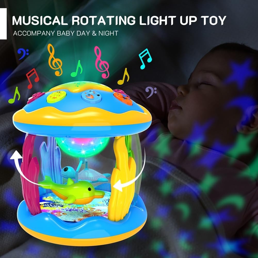 Interactive Baby Playset with Lights and Music – Learning and Discovery, Safe for Ages 6 Month and Up