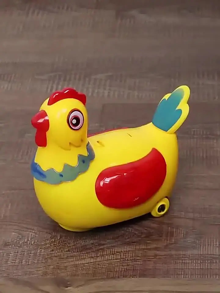 Interactive Chicken Toy with Egg Laying, Smart Movement, Boosts Observation, Safe for Ages 3+