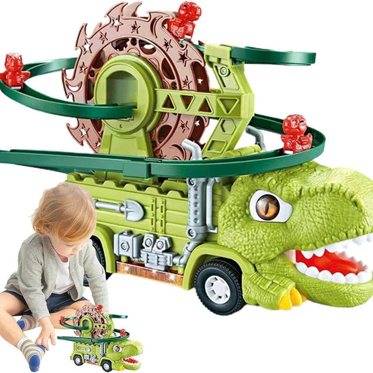 Interactive Dino Track with Lights & Sounds, Includes Baby Dinosaurs, Safe for Ages 3+