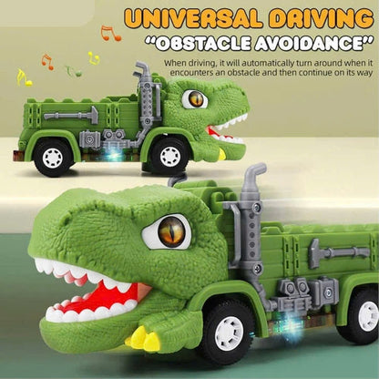 Interactive Dino Track with Lights & Sounds, Includes Baby Dinosaurs, Safe for Ages 3+