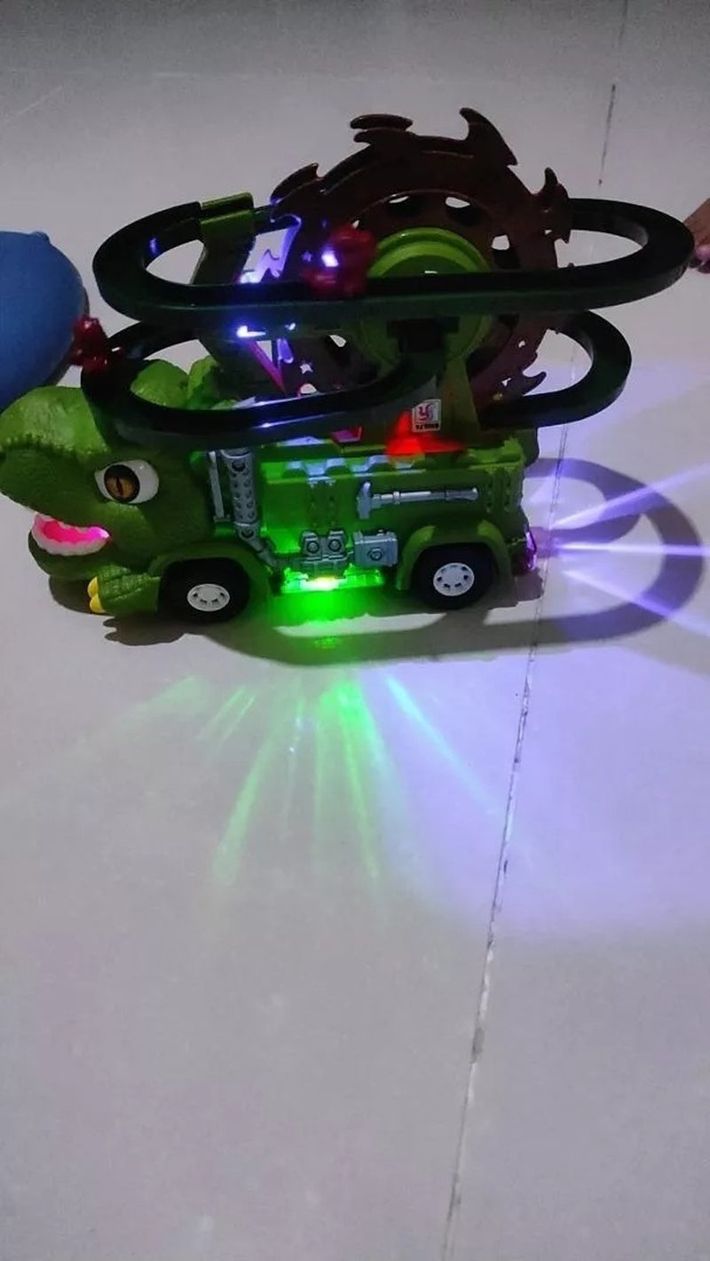 Interactive Dino Track with Lights & Sounds, Includes Baby Dinosaurs, Safe for Ages 3+