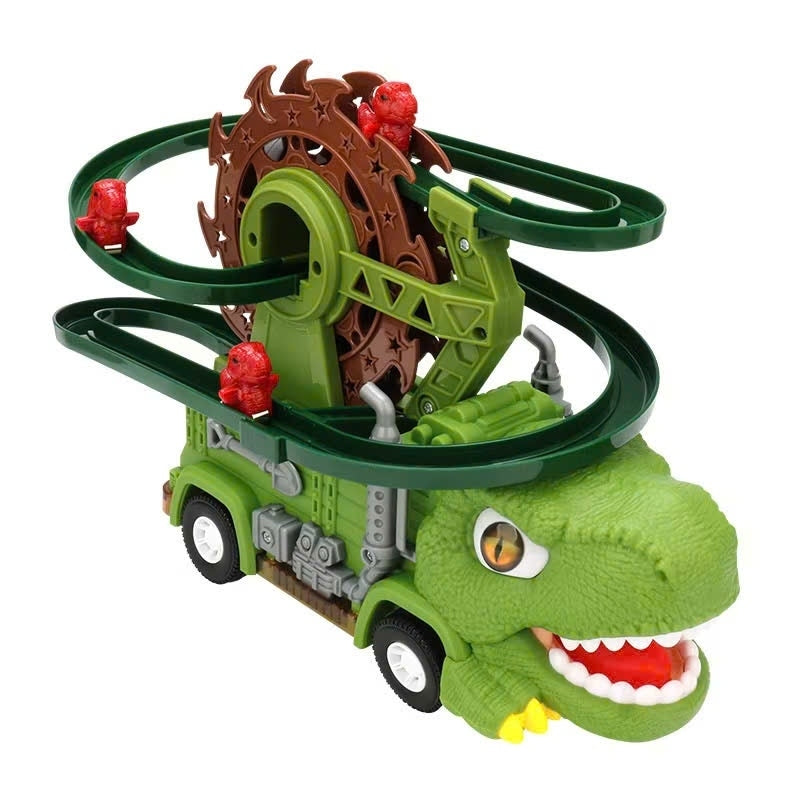 Interactive Dino Track with Lights & Sounds, Includes Baby Dinosaurs, Safe for Ages 3+