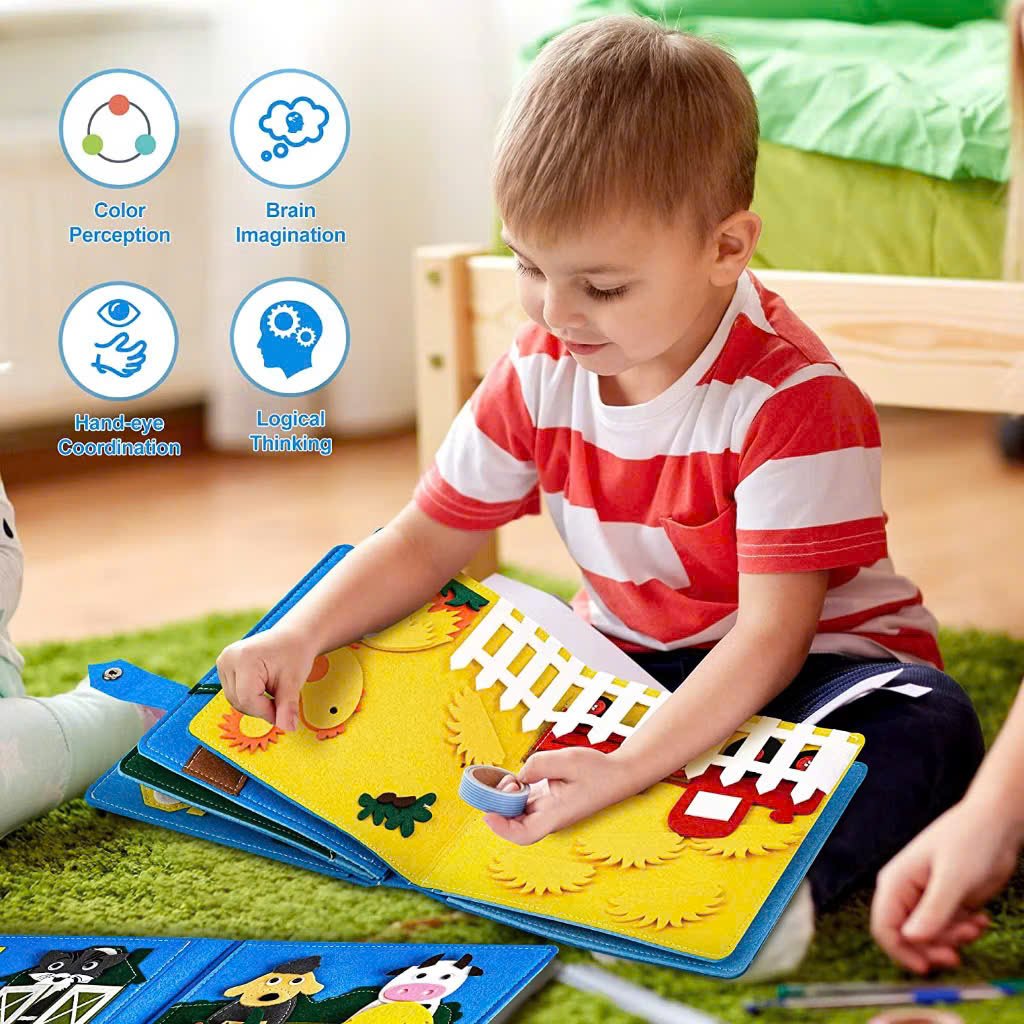 Interactive Felt Storybook for Creative Learning