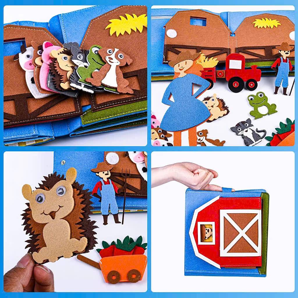 Interactive Felt Storybook for Creative Learning