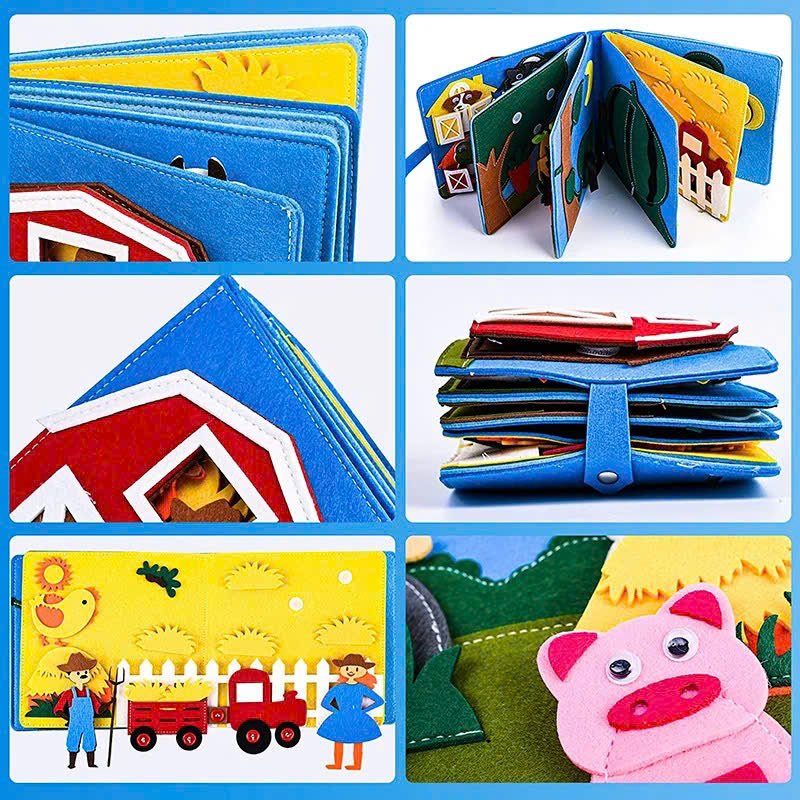Interactive Felt Storybook for Creative Learning