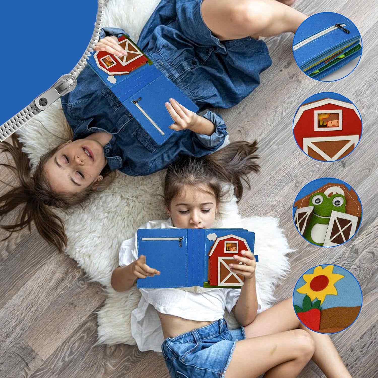 Interactive Felt Storybook for Creative Learning
