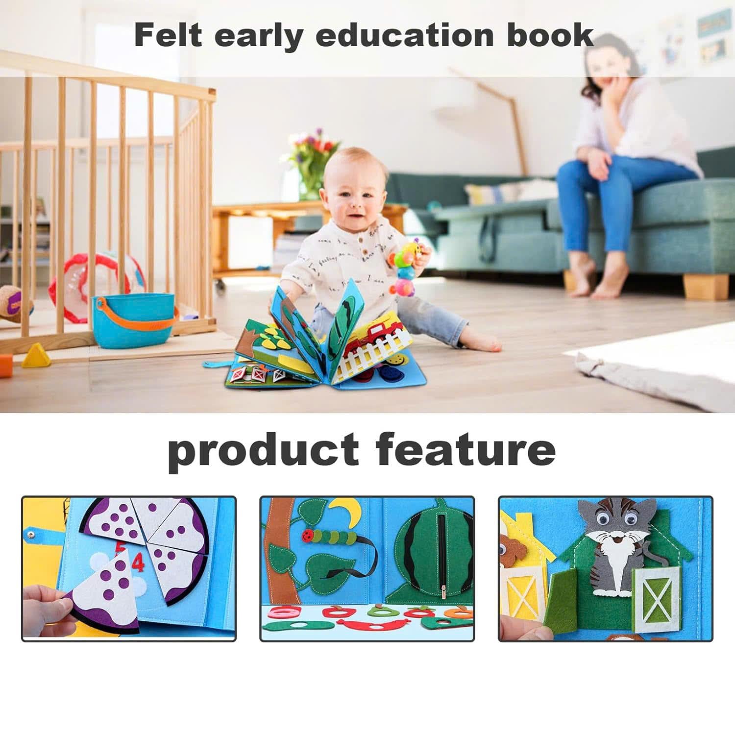 Interactive Felt Storybook for Creative Learning