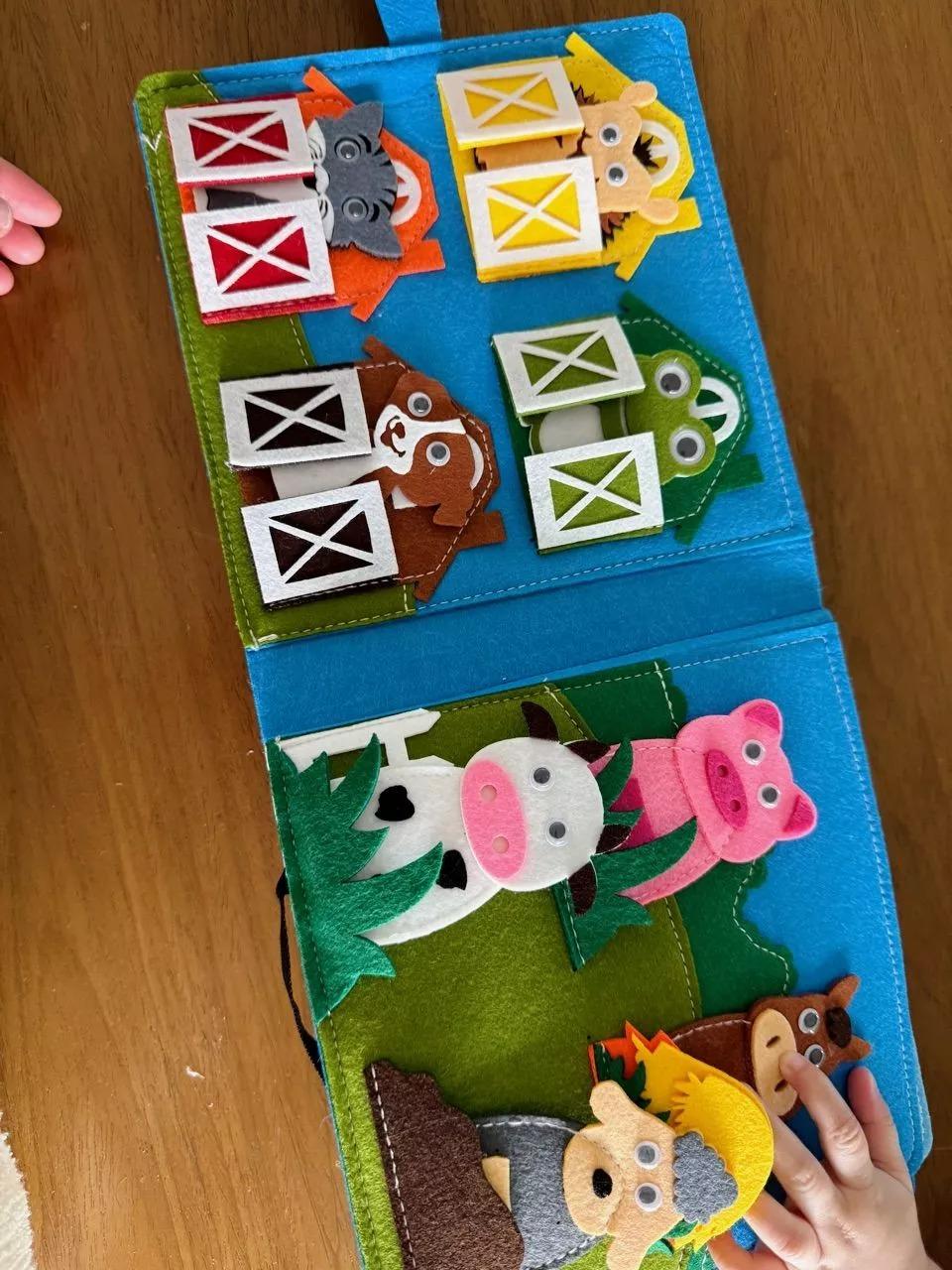 Interactive Felt Storybook for Creative Learning