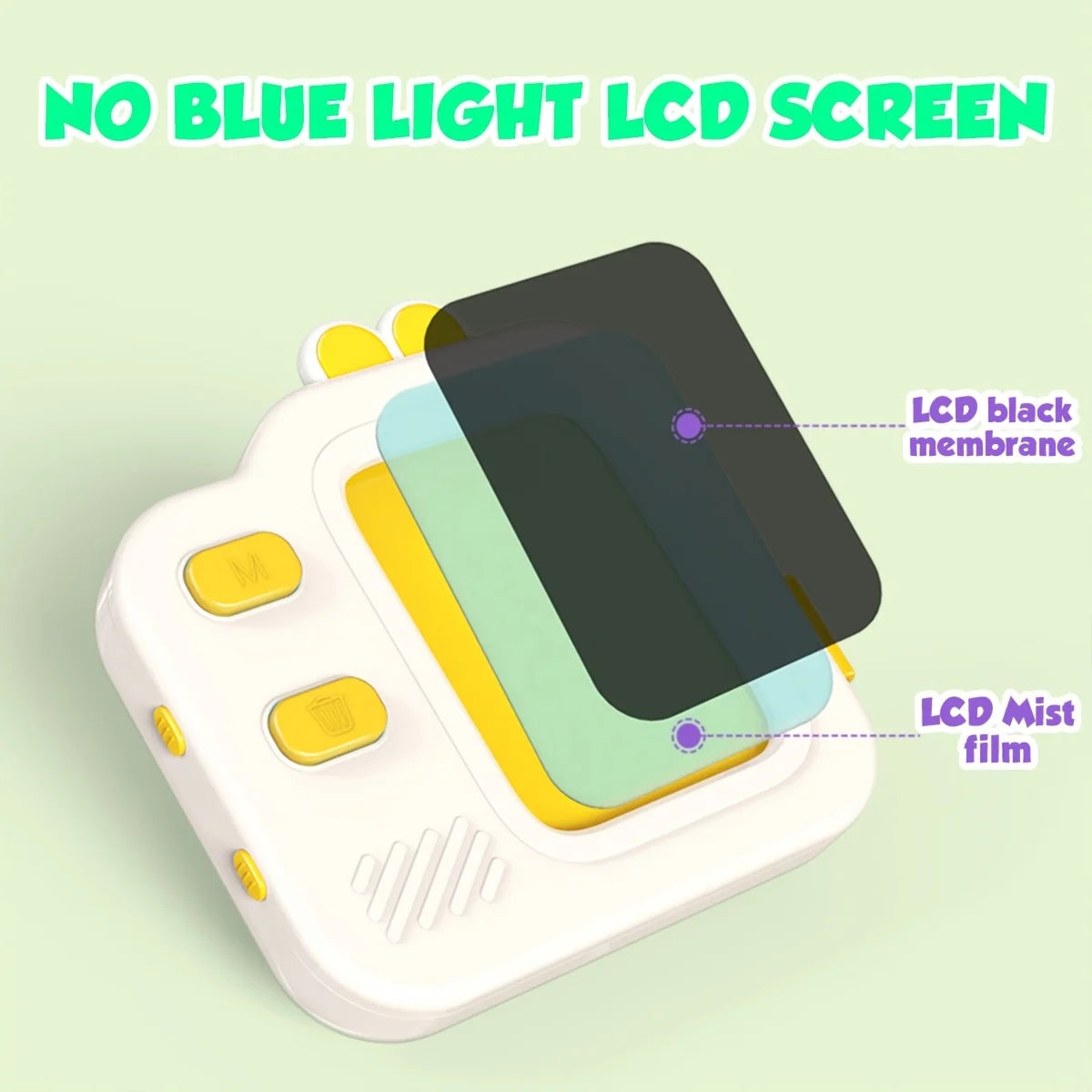 Interactive Flash Cards with Clear LCD Screen and Sound, 120 Double-Sided Cards, Safe for Ages 3+