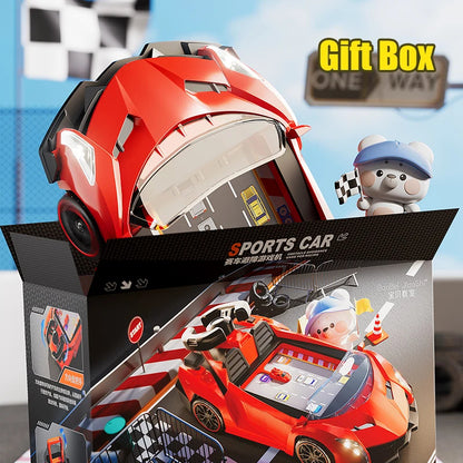 Interactive Racing Wheel Toy with 30-Level Obstacle Game, Lights & Sound, Perfect for Kids Ages 3+