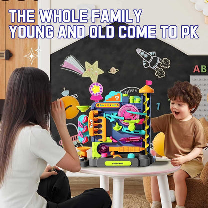 Interactive Track Game with a Multi-Layer Maze and 7 Challenging Levels, Safe Educational Toy for Ages 3+