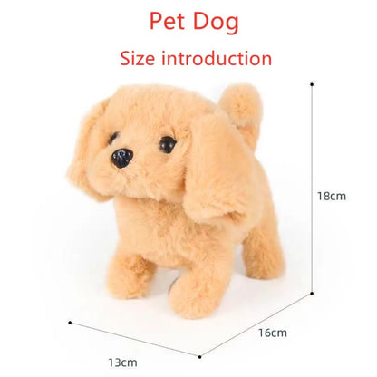 Interactive Walking Dog Toy - Early Learning & Emotional Development Buddy, Soft, Safe for Babies 6M+