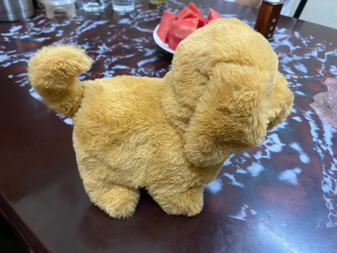 Interactive Walking Dog Toy - Early Learning & Emotional Development Buddy, Soft, Safe for Babies 6M+