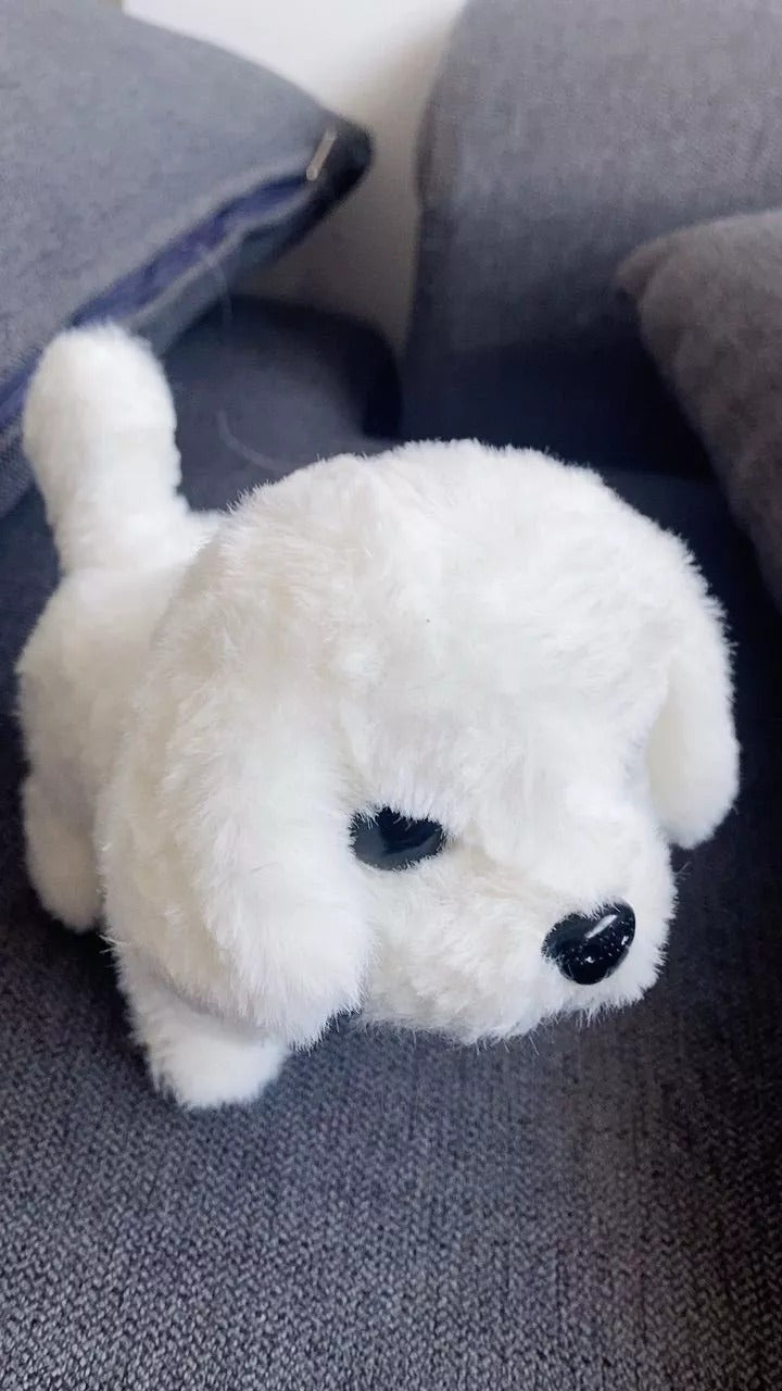 Interactive Walking Dog Toy - Early Learning & Emotional Development Buddy, Soft, Safe for Babies 6M+