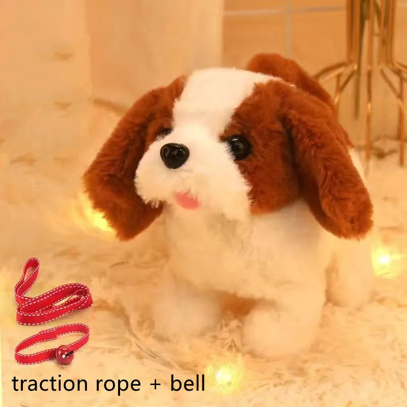 Interactive Walking Dog Toy - Early Learning & Emotional Development Buddy, Soft, Safe for Babies 6M+