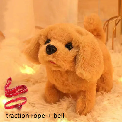 Interactive Walking Dog Toy - Early Learning & Emotional Development Buddy, Soft, Safe for Babies 6M+