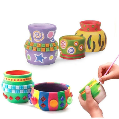 Kids Pottery Workshop Set with Electric Spinning Wheel