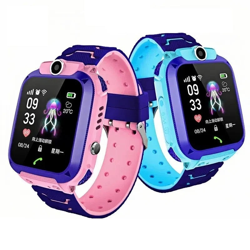 Kids Smartwatch with GPS, SOS, Waterproof, Voice Chat, and Games