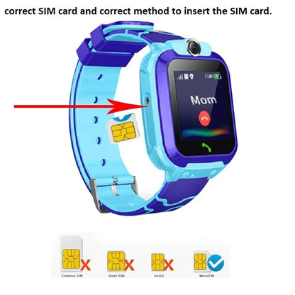 Kids Smartwatch with GPS, SOS, Waterproof, Voice Chat, and Games