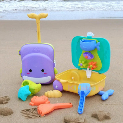 Kids Beach Toy Set, Sand and Water Play, BPA-Free Plastic, Variety of Tools & Shapes, Safe for Ages 2+